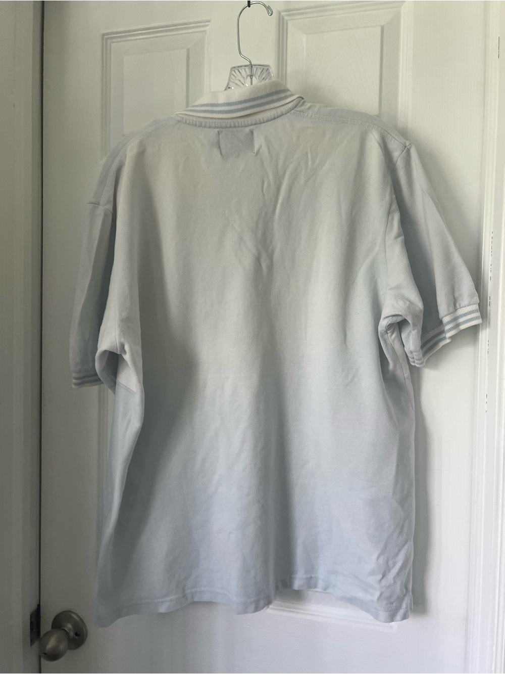 Men's Light Blue Rugby Polo ShirtArgentino - Picture 2 of 6